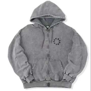 that's life 지퍼 후드티 그레이 xl 완판템