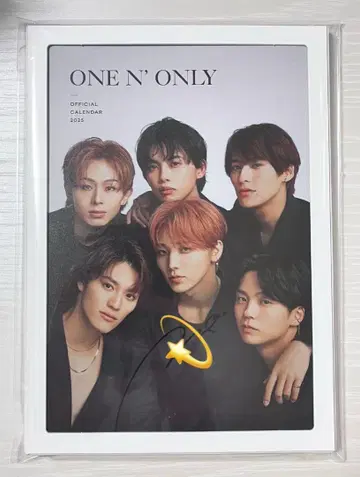 ONE N' ONLY 2025 달력 REI 사와무라 레이 친필 사인