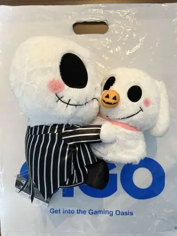 팀 버튼 나이트메어 비포 크리스마스 페어 봉제 인형 새상품