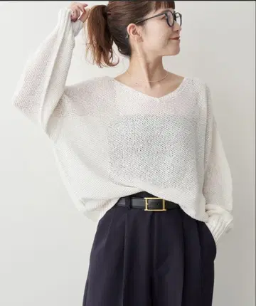 Spick and span 페이퍼얀 2way 풀오버