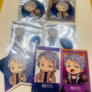 장송의 프리렌 비아벨 캔뱃지 아크릴 스탠드 폴라로이드풍 카드