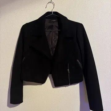 rienda 블랙 라이더 자켓