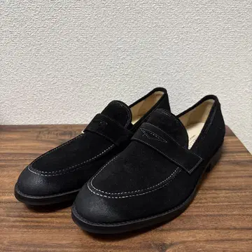 새상품 corneliani 꼬르넬리아니 스웨이드 가죽 코인 로퍼