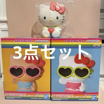 커다란 SOFVIMATES 소프트 비닐 헬로키티 summer ver.