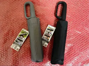 * [남녀 공용] 손잡이 카라비너 접이식 자동 개폐 우산 55cm*