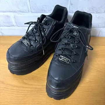 YOSUKE 통굽 레이스업 스니커즈