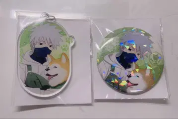 NARUTO 하타케 카카시 캔뱃지 아크릴 키링