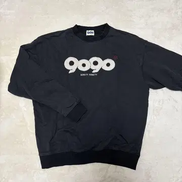 9090 블랙 맨투맨