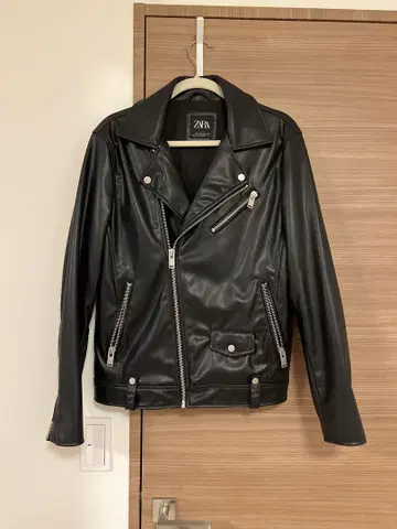 ZARA 블랙 라이더 자켓 M