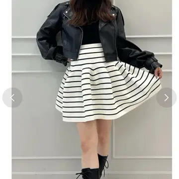 eimy istoire 2way 슬리브 볼륨 라이더 자켓