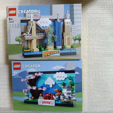 미개봉 새상품 LEGO 레고 엽서 [일본], [NEWYORK]