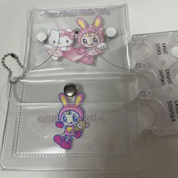 메조피아노 키티 베리에짱 코인 케이스 pvc 파우치 지갑