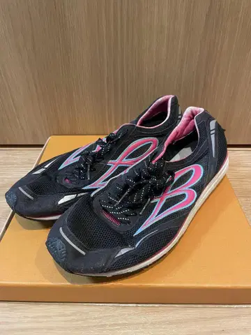 비모로 신발 메쉬 스니커즈 블랙/핑크