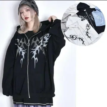 볼칸 & 아프로다이티 큐빅 라이벌 ZIP 후드티