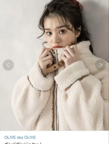 OLIVE des OLIVE 겨울 상품 아우터 자켓 미사용 새상품