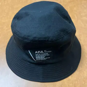 AZUL by MOUSSY 블랙 버킷햇 프리 사이즈