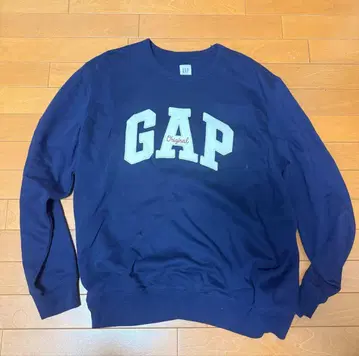 GAP 갭 네이비 후드티 XL 프론트 로고
