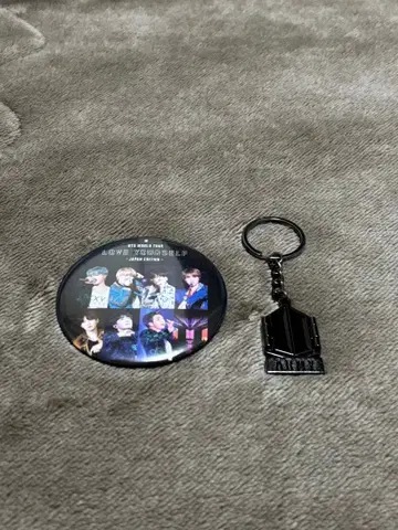 BTS 핸드 거울 키링 세트