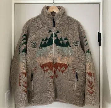 PENDLETON 펜들턴 네이티브 무늬 플리스 보아 자켓