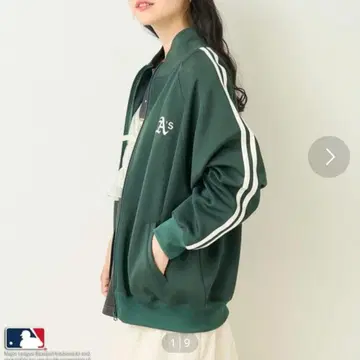 트랙 자켓 그린 S