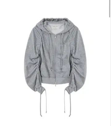 Matin Kim SLEEVE STRING DETAIL HOODY