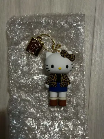 헬로키티전 시크릿 마스코트 참 A 레오파드 무늬
