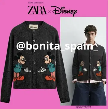 [ ZARA ] 미키마우스 울 가디건 Harry x Disney