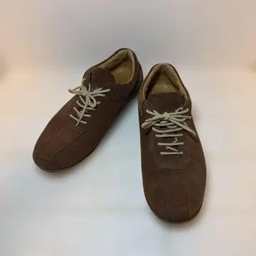 REGAL 리걸 스웨이드 레이스업 스니커즈 브라운 25.5cm