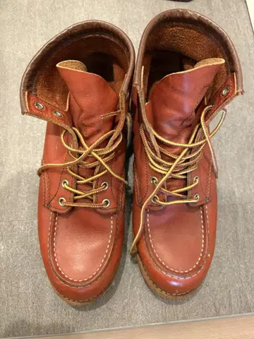 RED WING 8875 브라운 가죽 신발