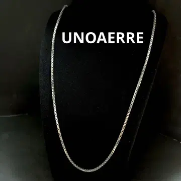 UNOAERRE 우노아레 실버 835 체인 목걸이