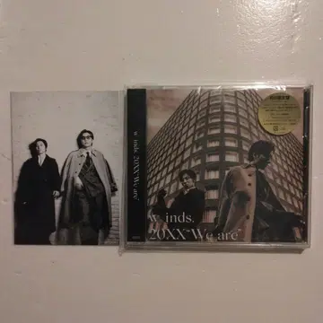20XX 'We are' w-inds. 초회 한정판 CD + BD 새상품