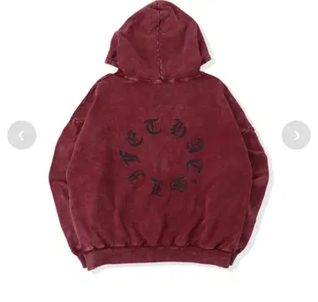 that's life 지퍼 후드티 Red/L 사이즈