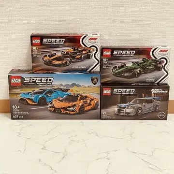 LEGO 스피드 챔피언스 4종 세트