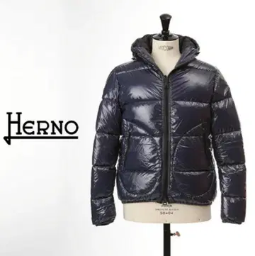 [ 새상품급 ] HERNO 헬노 글로스 후드 봄버 자켓 52 XL
