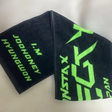 몬스타엑스 타월 굿즈 콘서트 connect x 일콘 일본