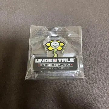 UNDERTALE 아크릴 블록 플라위 회장 한정판 캡슐 토이