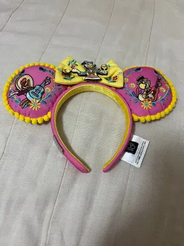 디즈니 3인의 기사 도날드 호세 판치토 머리띠 100주년