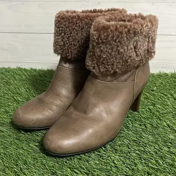TRUSSARDI 트루사르디 숏부츠 베이지 23cm