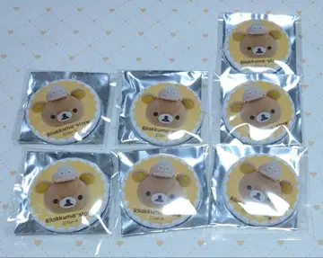 리락쿠마 점장 이케부쿠로점 후쿠후쿠 점장 캔뱃지 7개 묶음 판매