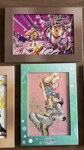 죠죠전 JOJO 2017 아트 보드  죠죠리온 2부 세트