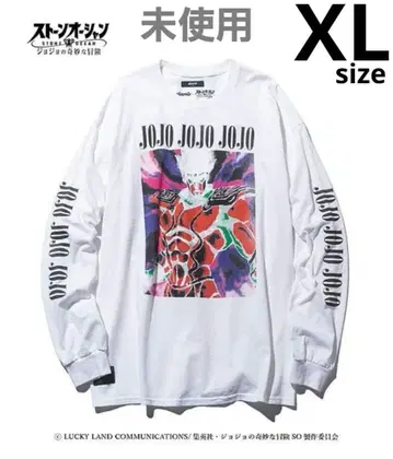 glamb x 죠죠의 기묘한 모험 스톤 오션 롱T