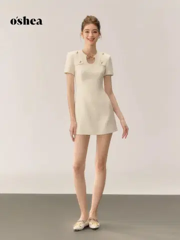 oshea 미니 원피스 반팔