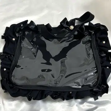 자카마트 A4 이타백 블랙 프릴 리본