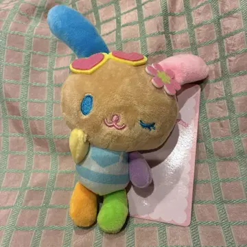아베일 우사하나 마스코트 참 봉제 인형 산리오