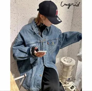 Ungrid 빅 실루엣 데님 자켓