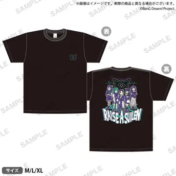 뱅드림 RAISE A SUILEN 티셔츠 마스터 타월 여름 페스티벌