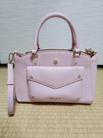 [ 새상품 ] 사만사 베가 파우치 포함 숄더 백 핑크