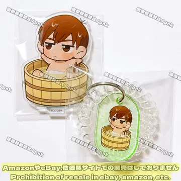 던전밥 칠 척 극락탕 아크릴 스탠드 아크릴 키링 2개 세트 미사용품