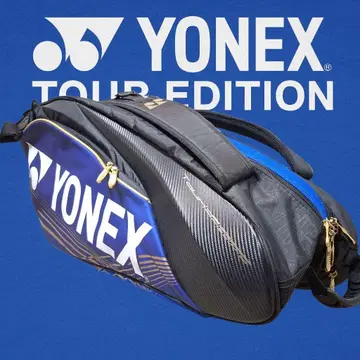 YONEX TOUR EDITION 라켓 백 블루 6개
