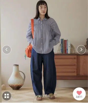 [ 가을 추천 ] niko and.. 셀프컷 배럴 팬츠 다크 인디고
